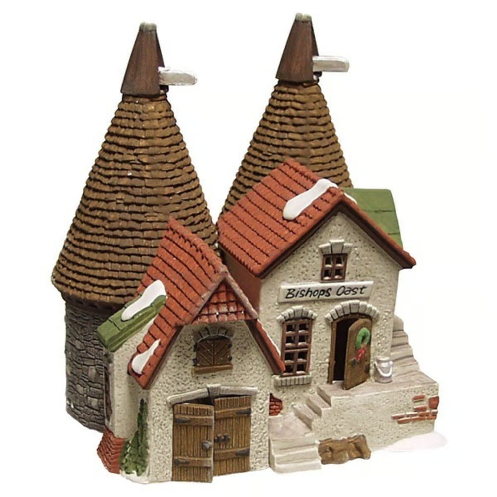 DEPT 56 HERITAGE COLLECTION DICKENS VILLAGE SERIES BISHOPS OAST HOUSE - RETIRED